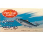 California Garden Sardine Water & Salt 155g