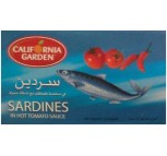 California Garden Sardine Hot Tomato Sauce 155g